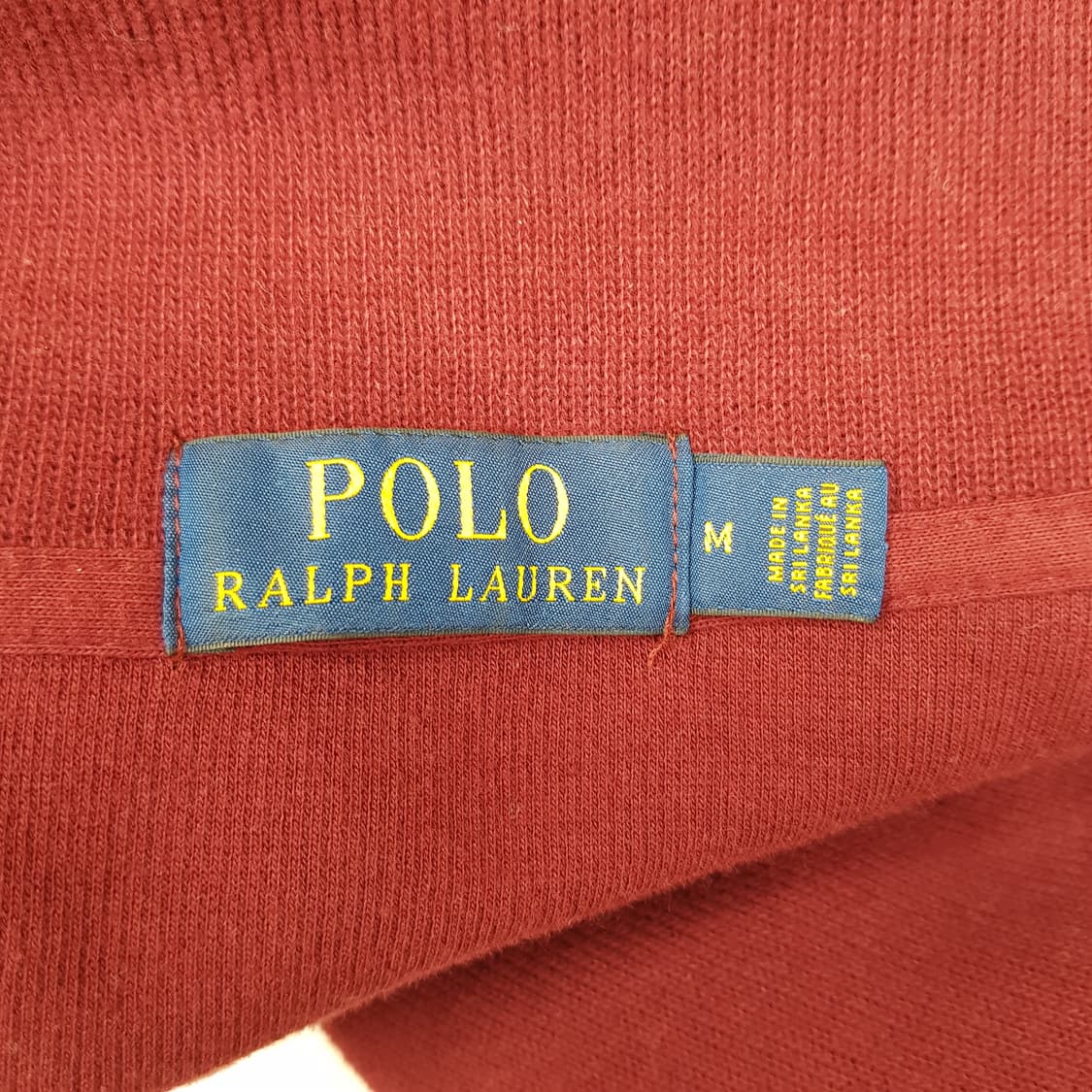 폴로 랄프로렌 코튼 하프집업 하이넥 니트 M사이즈 상품이미지6