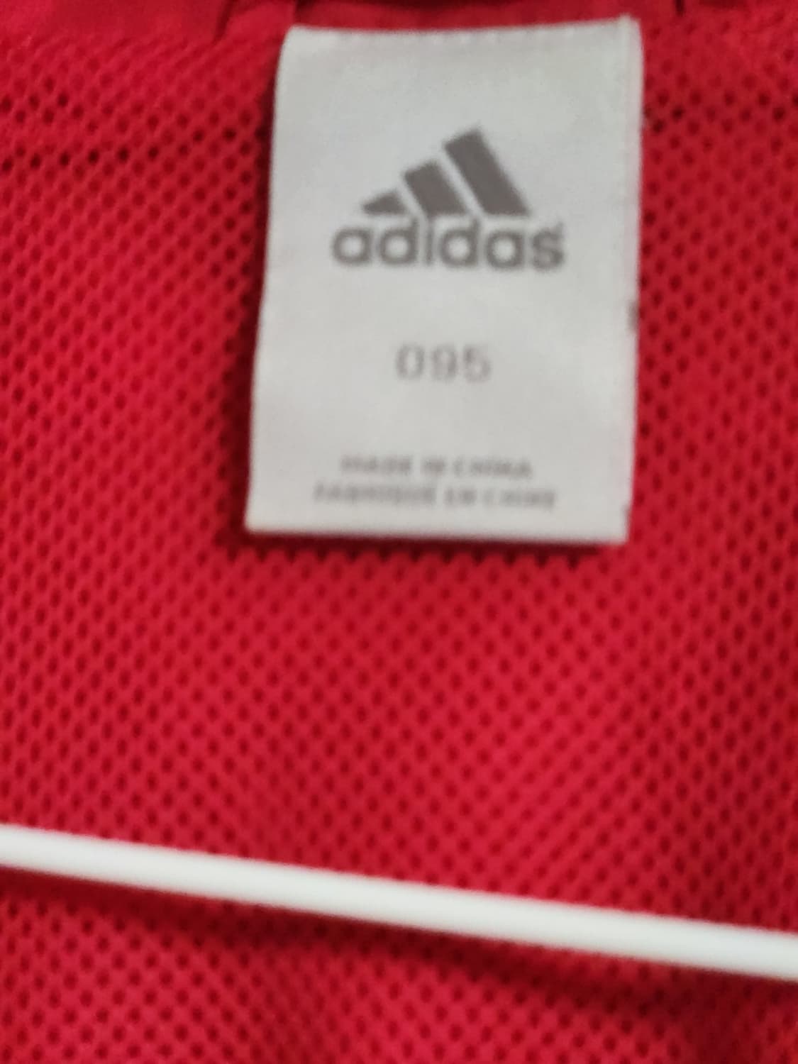 아디다스  여성 삼선 트랙탑 자켓 레드 95 상품이미지6