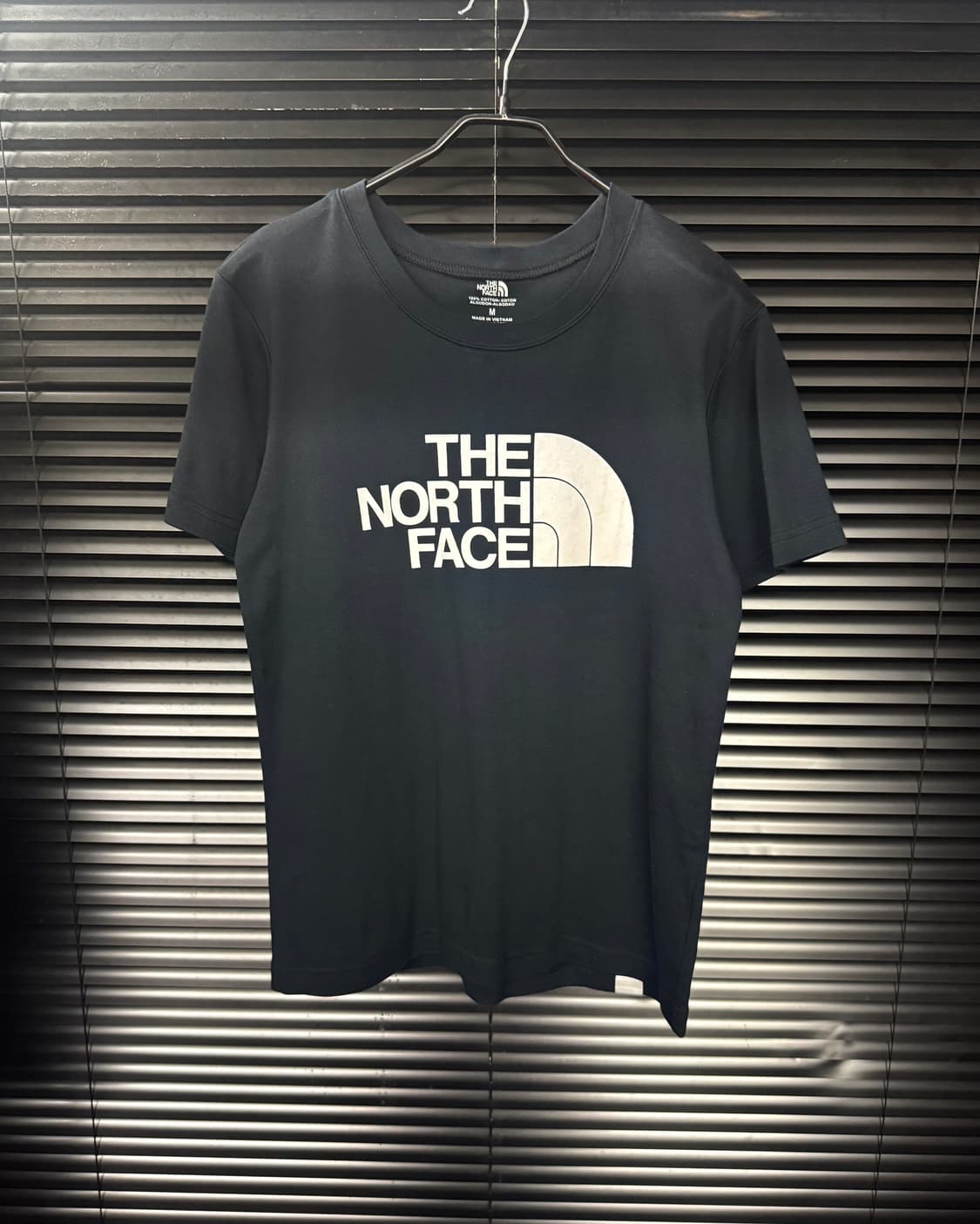 노스페이스 로고 흰검 화이트 블랙 반팔 티셔츠 M 95 프린팅 아웃도어 상품이미지1