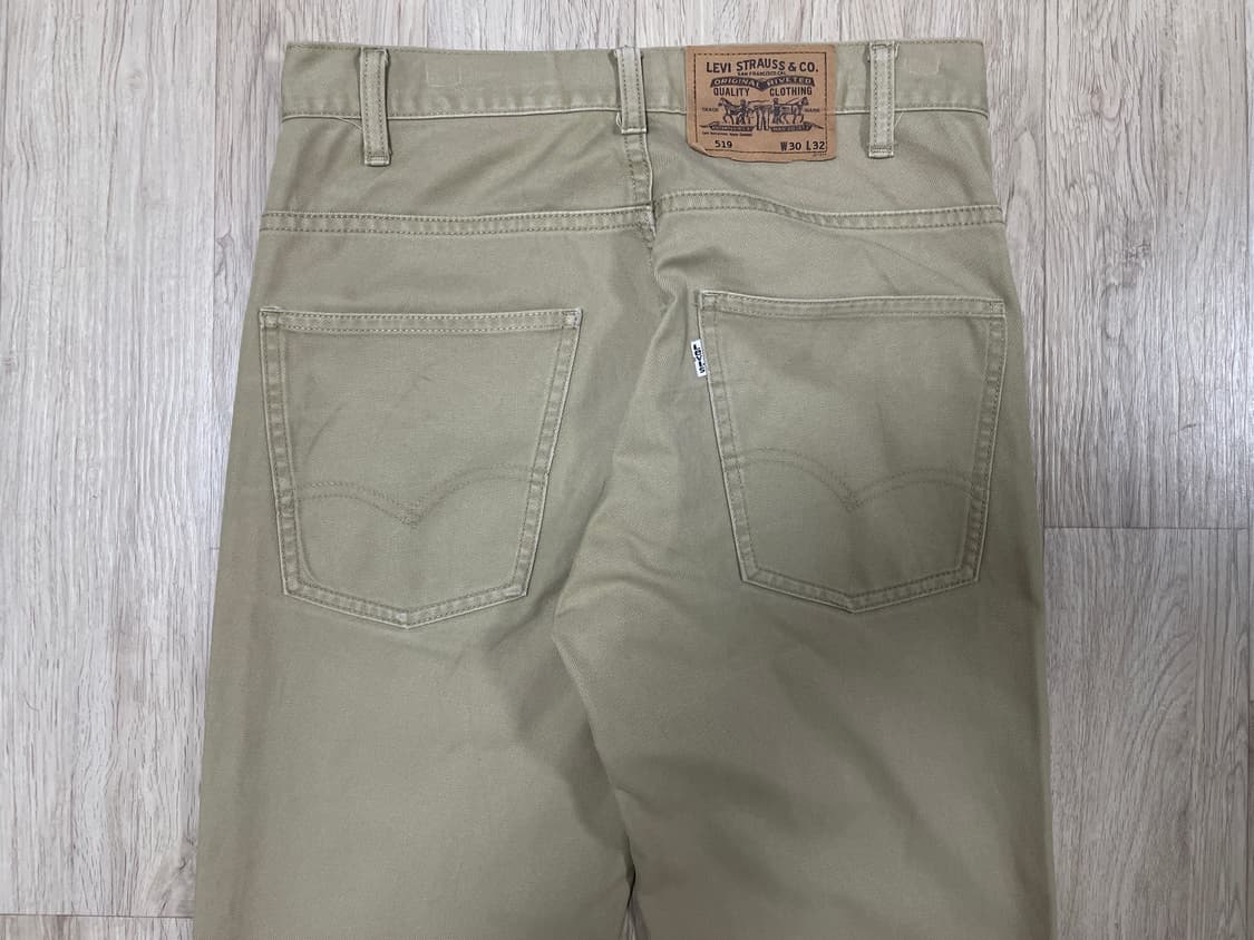 29~30) 00's 리바이스 재팬 519 베드포드 베이지 코튼팬츠 상품이미지8