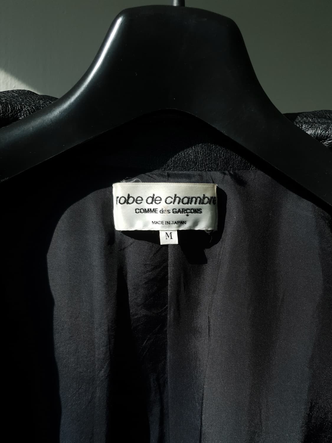 00s Comme Des Garcons eco leather coat 상품이미지9