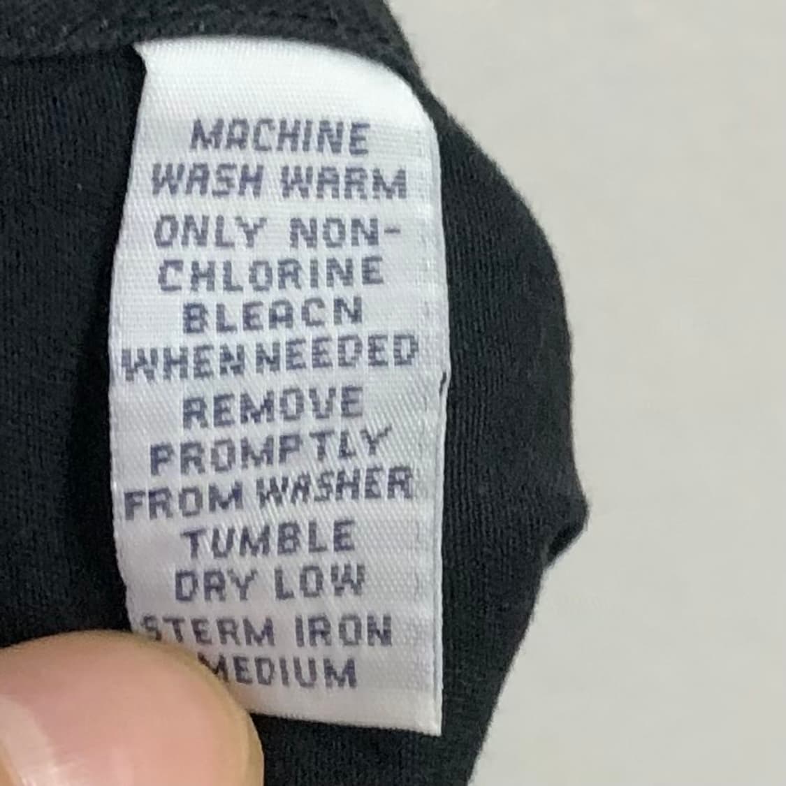 XL 폴로 블랙 솔리드코튼 셔츠 상품이미지4