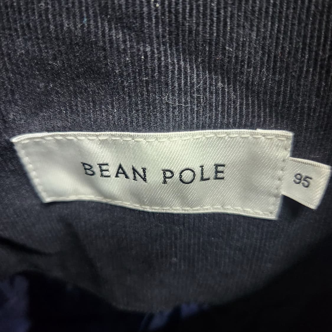 빈폴 떡볶이 체크 퀄팅 후드 자켓 M 상품이미지5