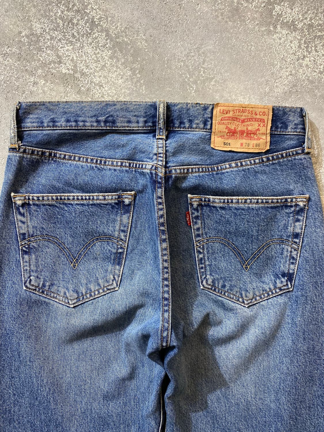 [30-31] 00s Levi's 501 리바이스 레귤러 핏 데님팬츠 상품이미지7