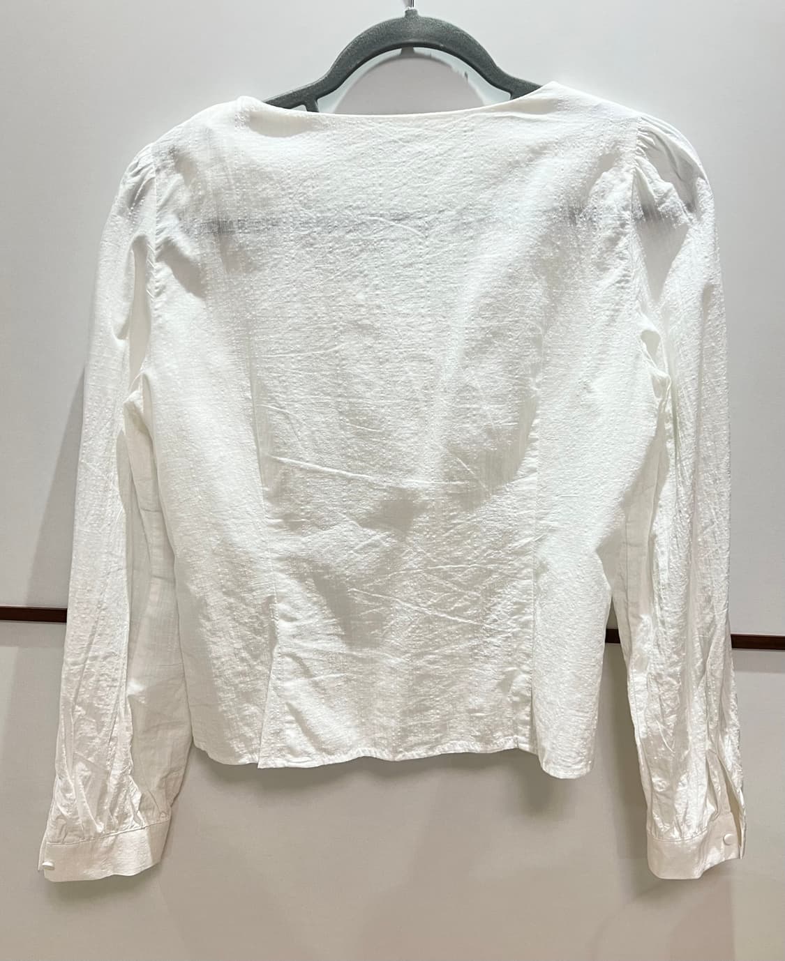 MIXXO(미쏘) 라운드넥 페플럼 블라우스 상품이미지6