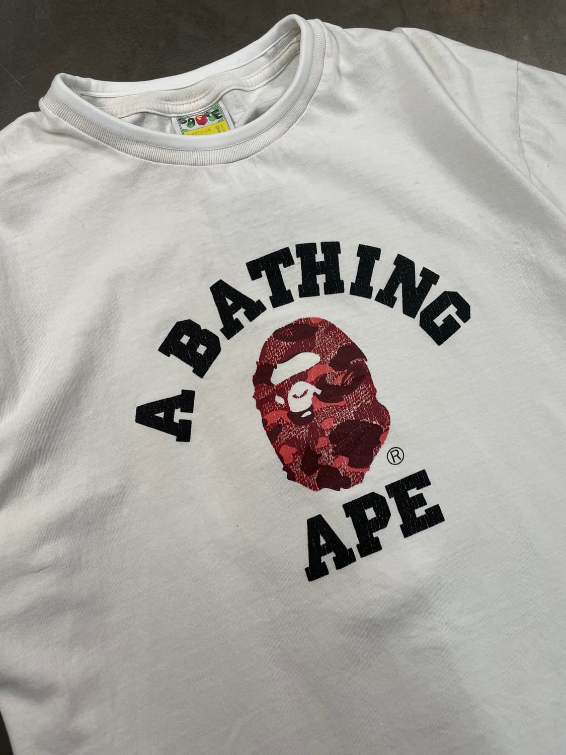 베이프 빅 사루 반팔 티셔츠 상품이미지2