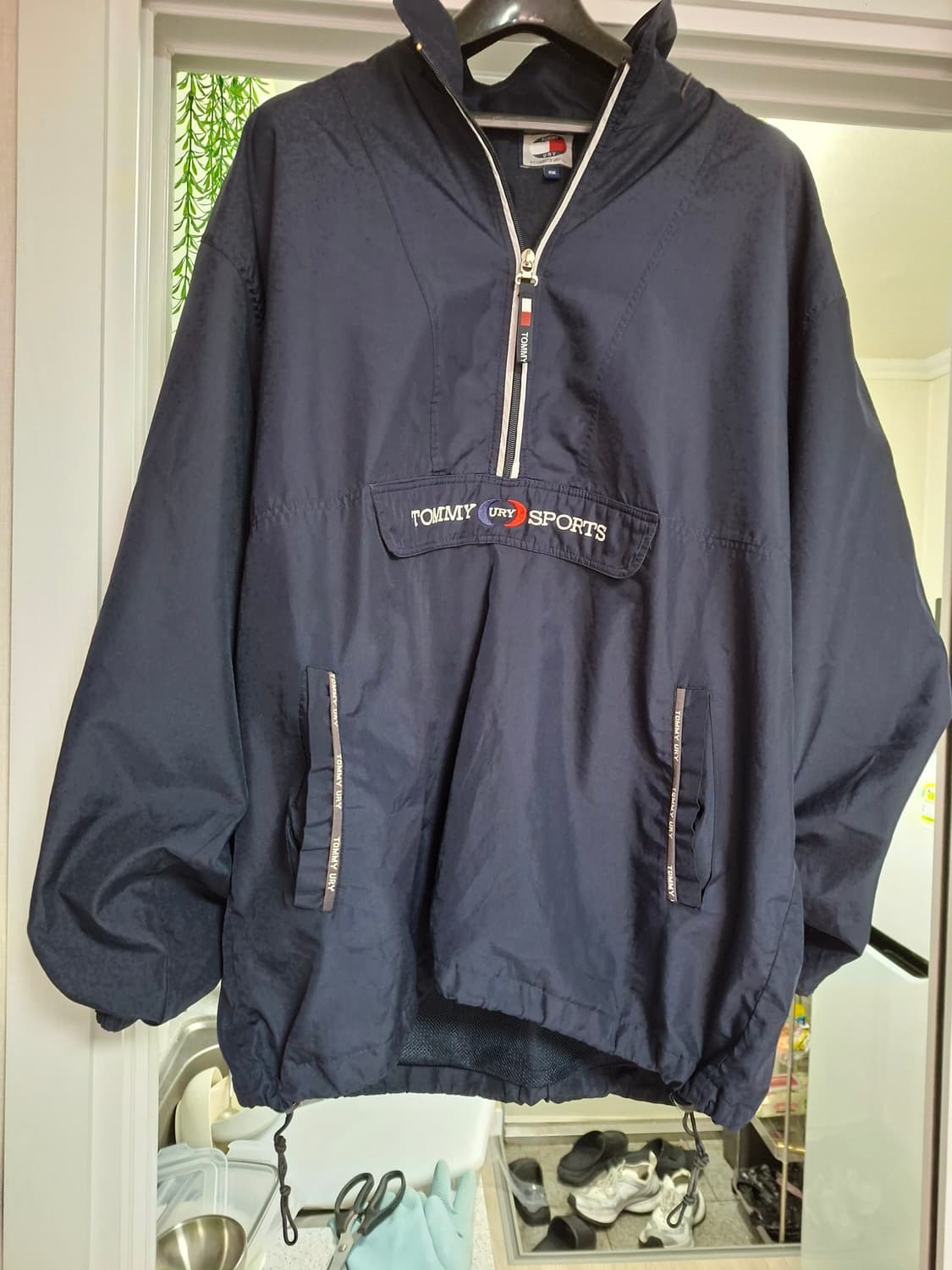 타미힐피거 스포츠 네이비 빈티지 아노락 XXL 상품이미지1