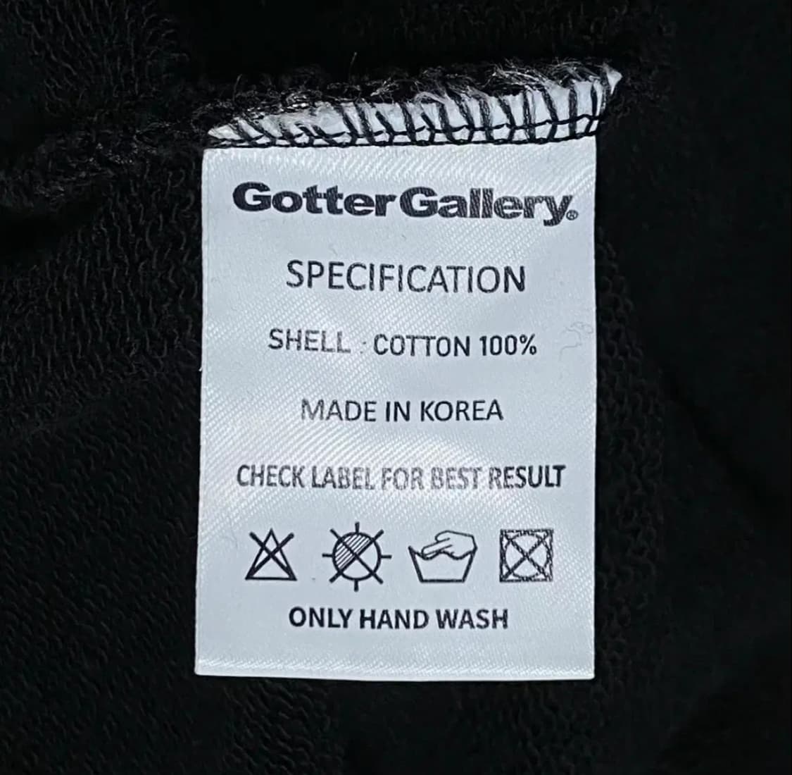 GOTTER GALLERY 후드티 (L) 상품이미지5