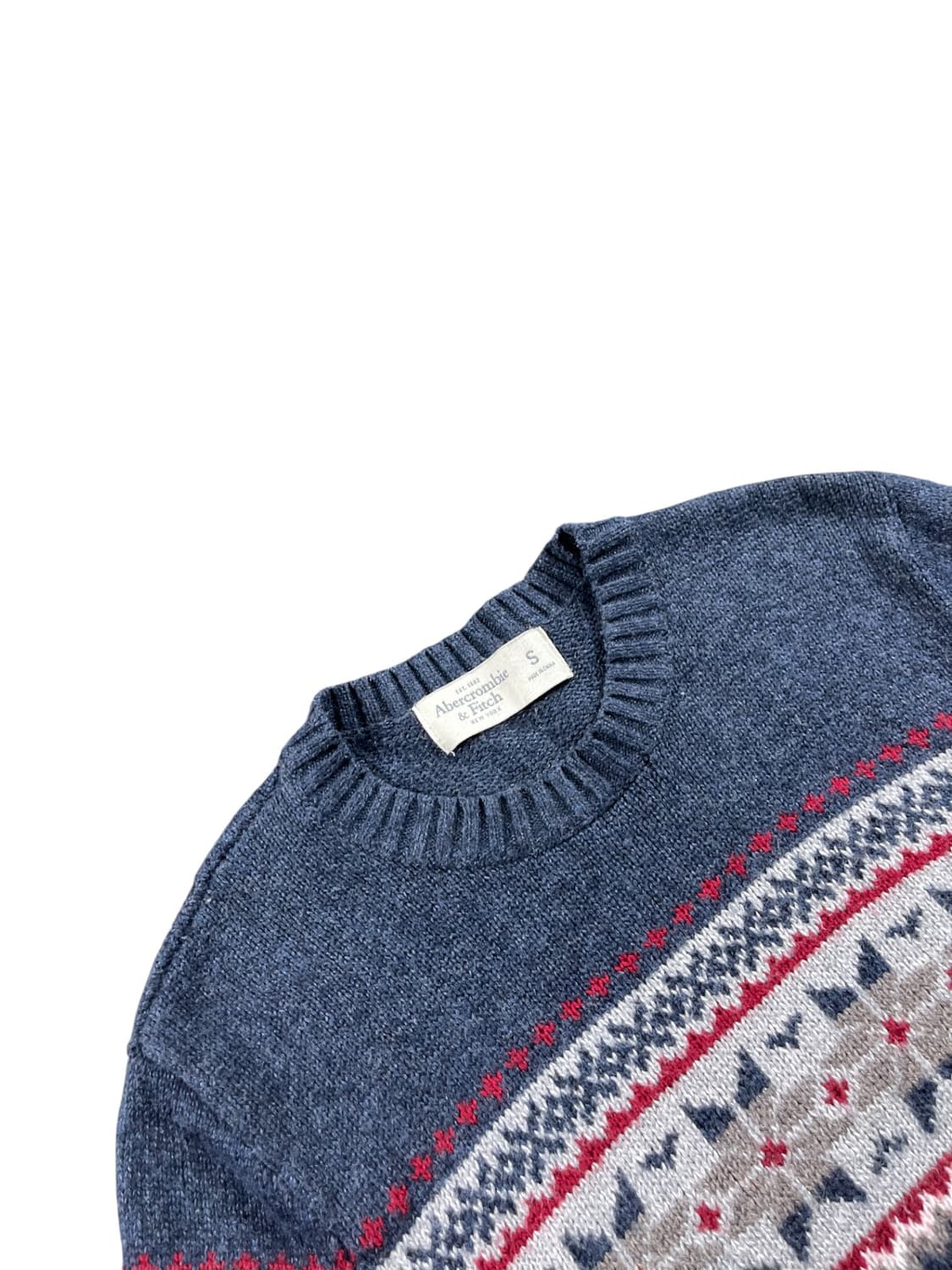 ABERCROMBIE & FITCH 노르딕패턴 니트  상품이미지2