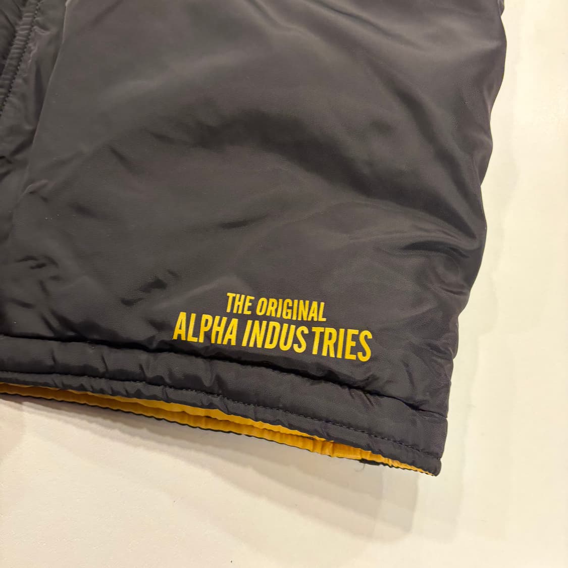 [M] 알파인더스트리 N3B 검정색 야상 패딩 점퍼 B908 상품이미지8
