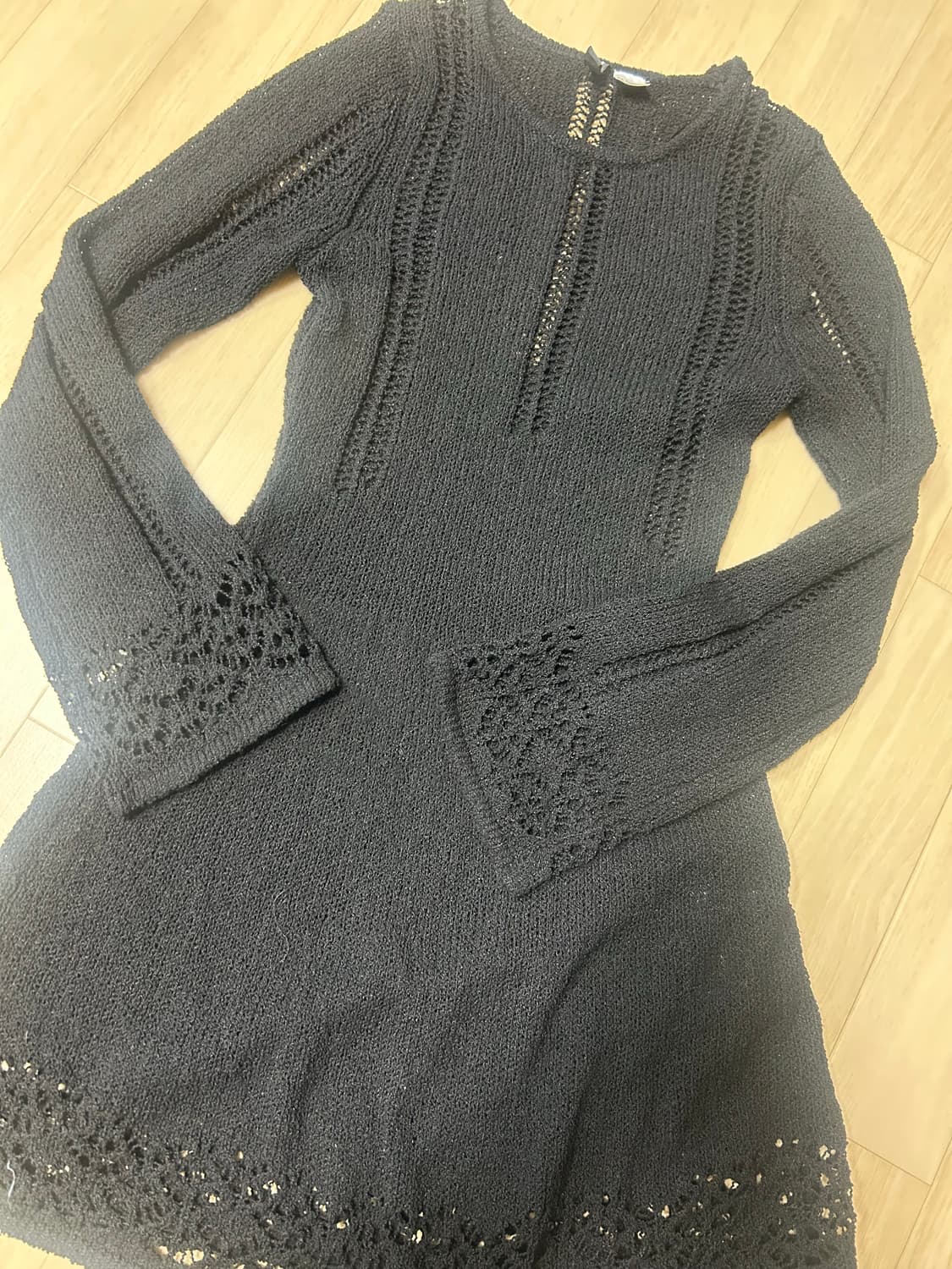 빈티지 니트 원피스 상품이미지1