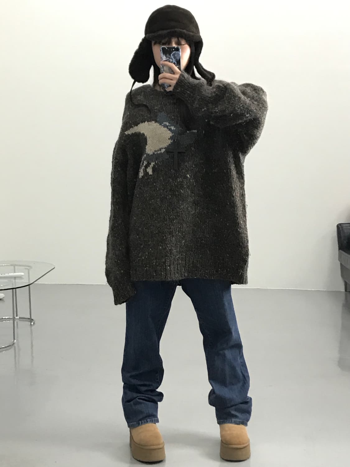 NORMAN 빈티지 니트 상품이미지1