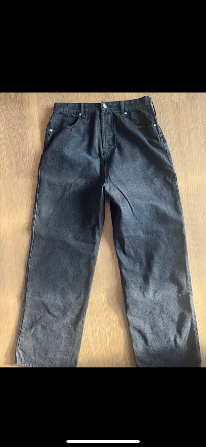 노메뉴얼 흑청데님 상품이미지2