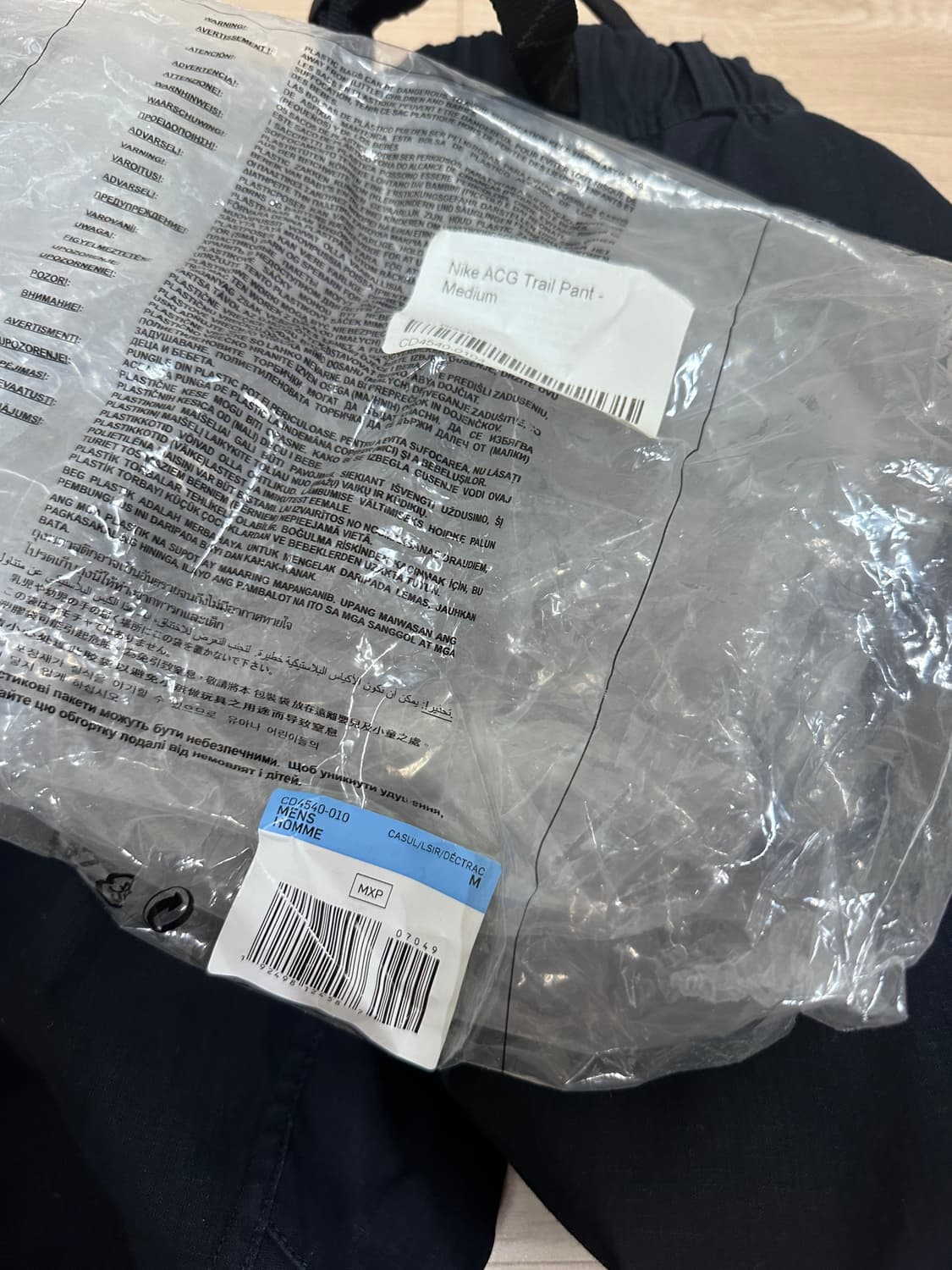 [US:M]나이키 ACG 트레일 팬츠 블랙 상품이미지10