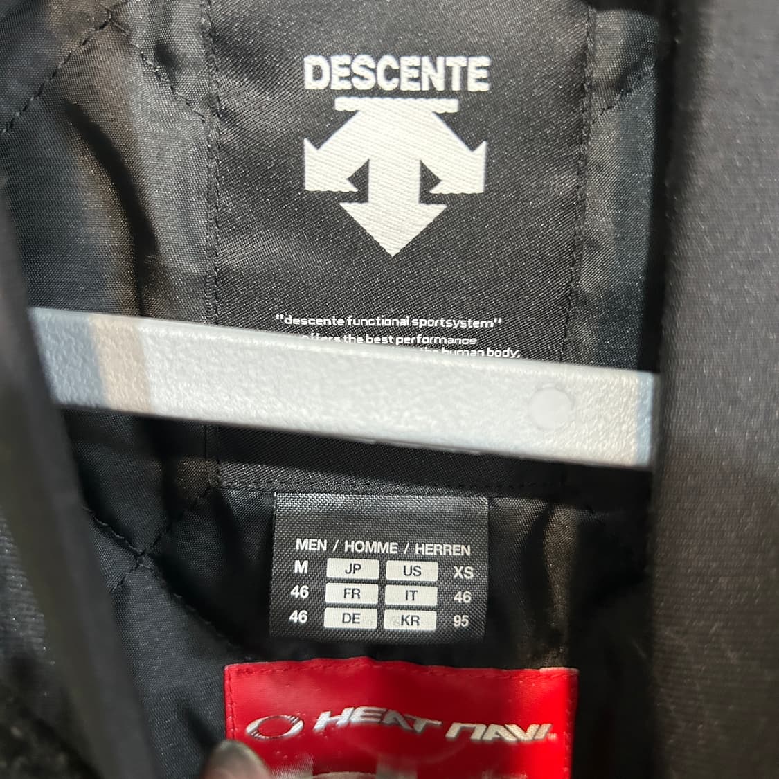 데상트 남성 덕다운 패딩 95 상품이미지2