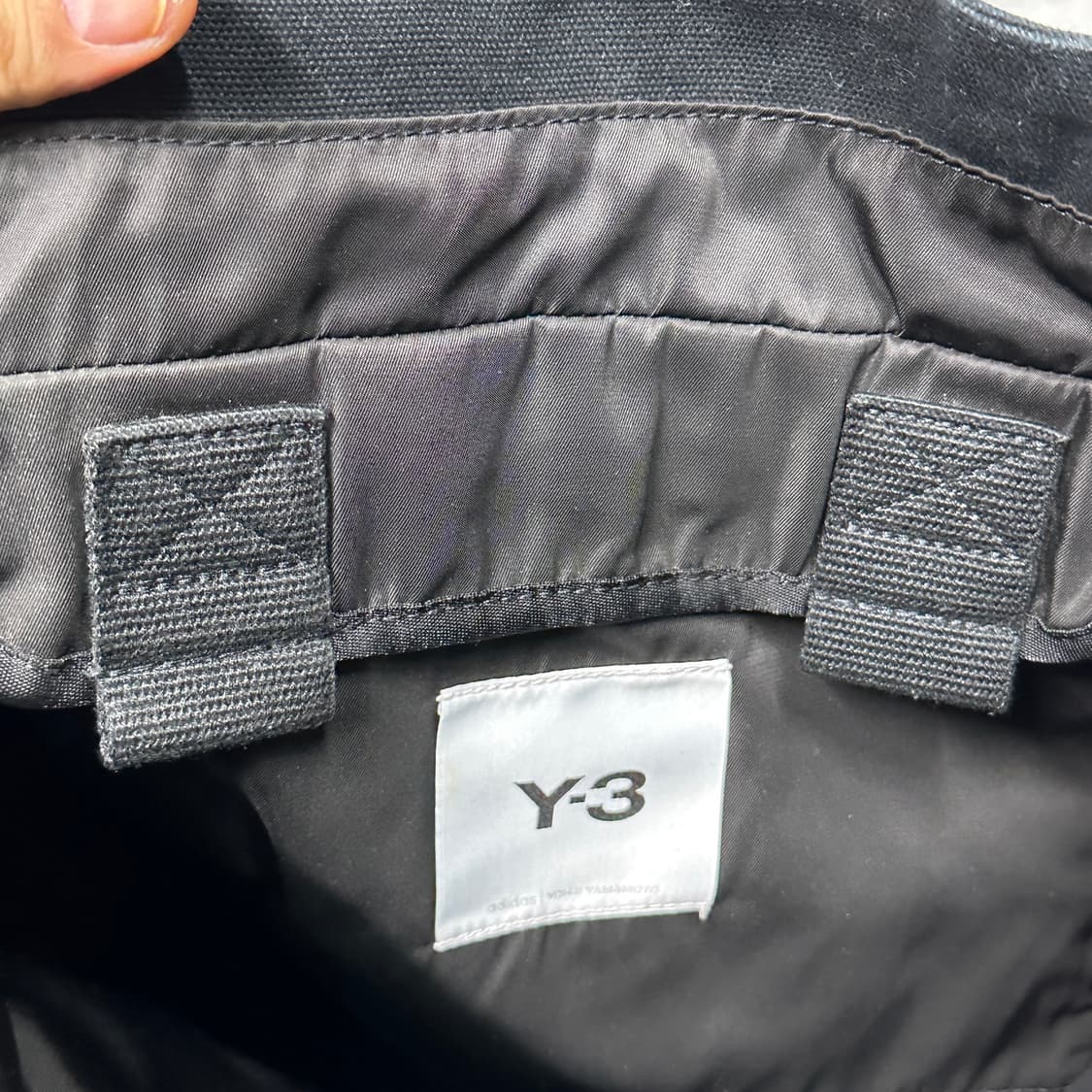 요지야마모토 Y-3 캔버스 토트백 블랙 상품이미지6