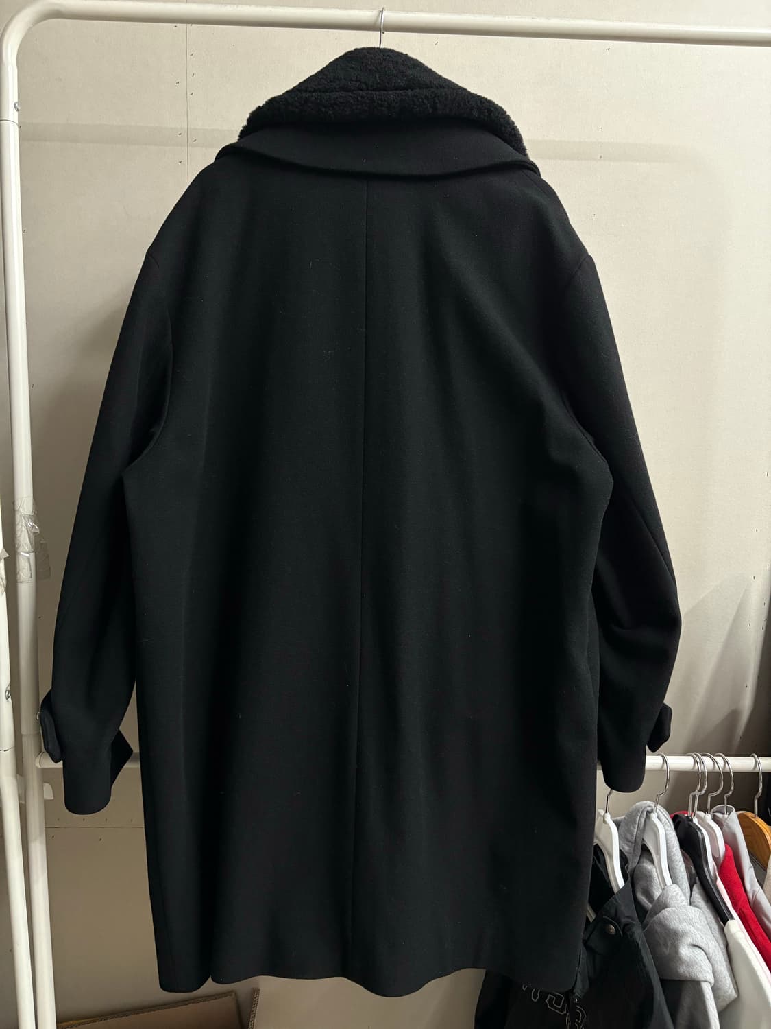 17fw 준지 캐시미어 무스탕 더블코트 상품이미지7