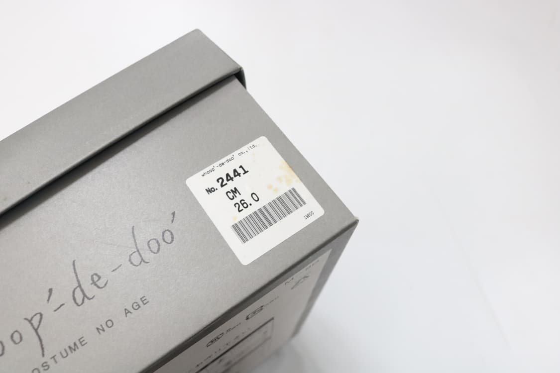 훕데두 Whoop-de-doo 빈티지스퀘어토 레더 윙팁 더비 슈즈 상품이미지8