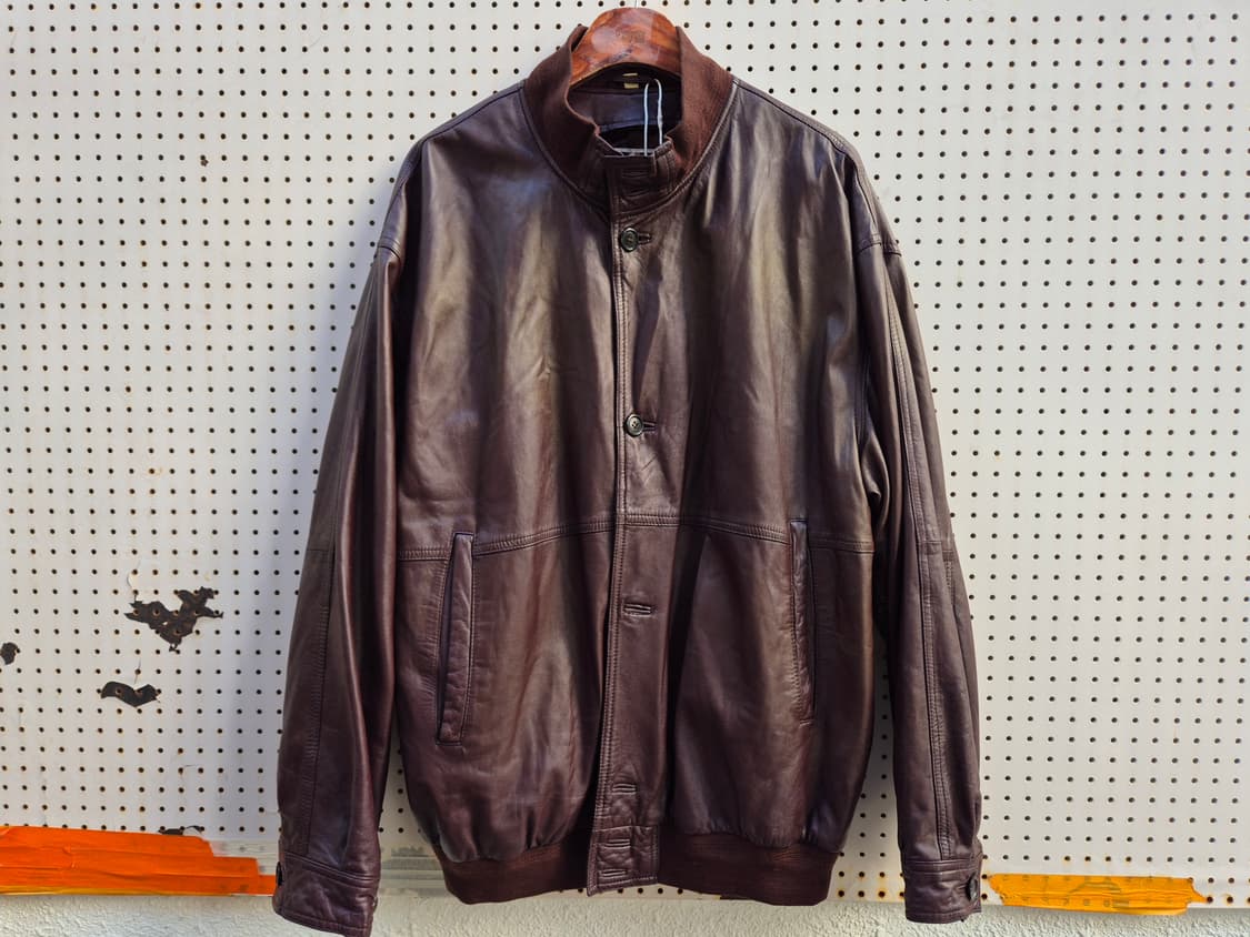 90s MALZIA 양가죽 봄버 상품이미지2