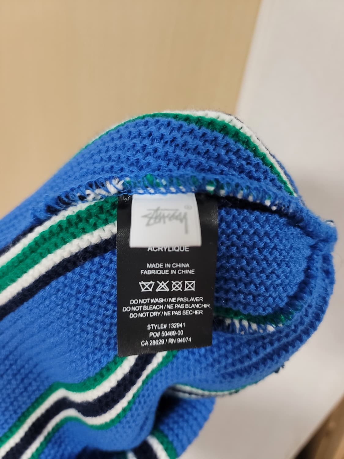 스투시 비니(Stussy Multi Stripe Knit Beanie) 상품이미지3