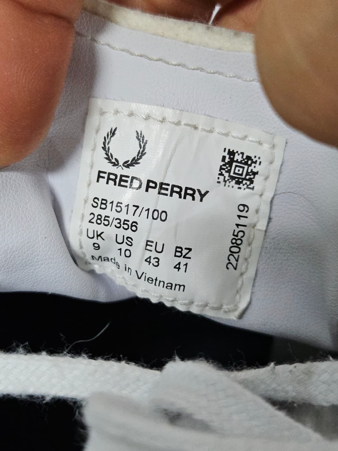 FRED PERRY 남자 스니커즈 뉴 스펜서 레더 285 상품이미지3