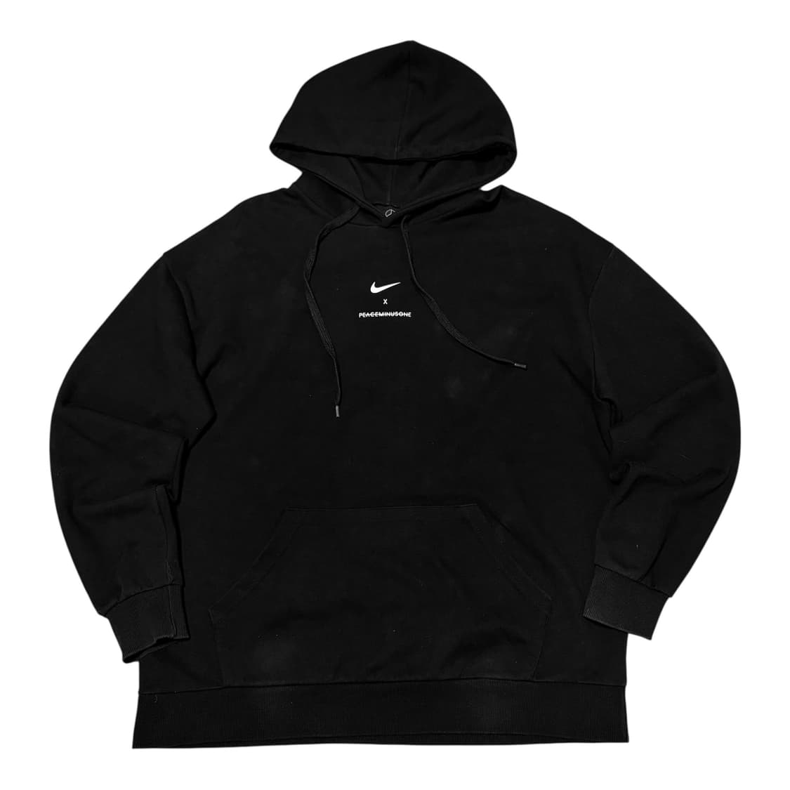 나이키 X 피스마이너원 백 프리팅 후드티 상품이미지2