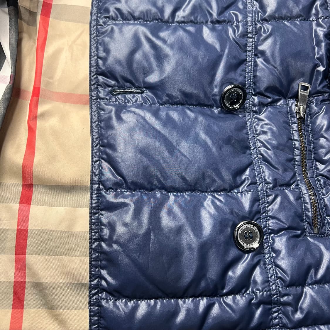 버버리 키즈 패딩 네이비 8Y 상품이미지7