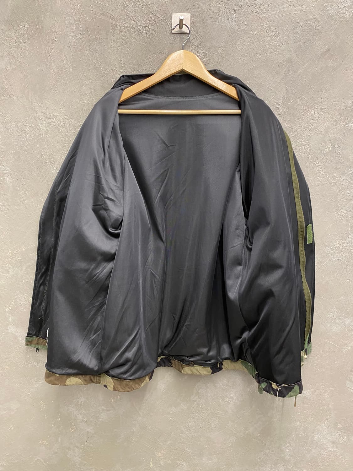 [US M] 80s U.S.ARMY 미군 케미컬 프로텍티브 우드랜드 자켓 상품이미지7