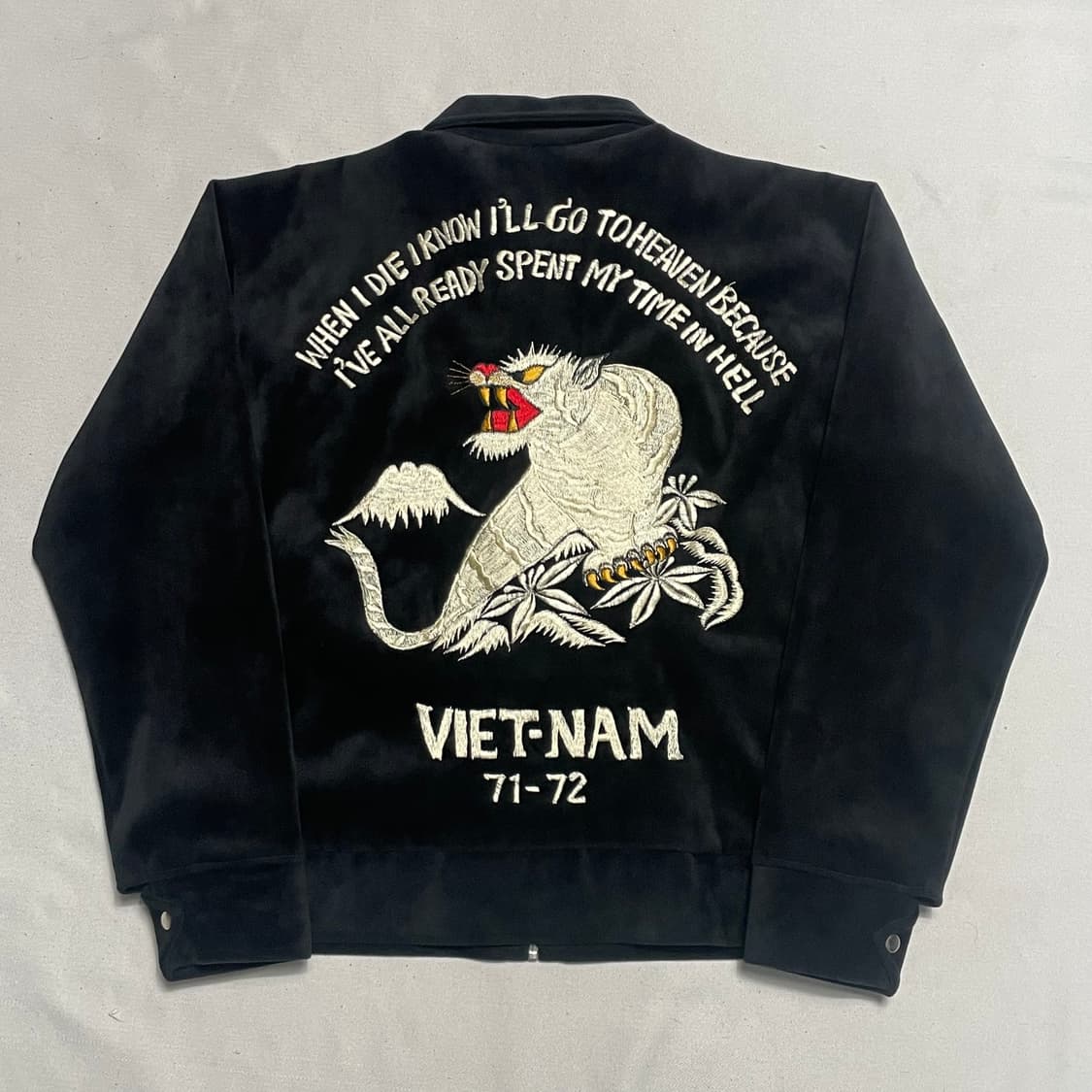 42 밀리터리 수베니어 벨루어 자켓 상품이미지2