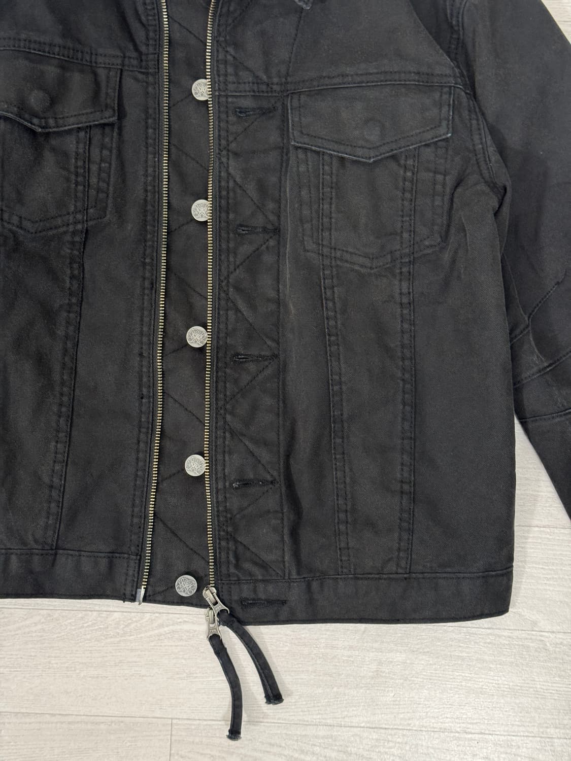 레어리티스 워시드 집 자켓 S 상품이미지5