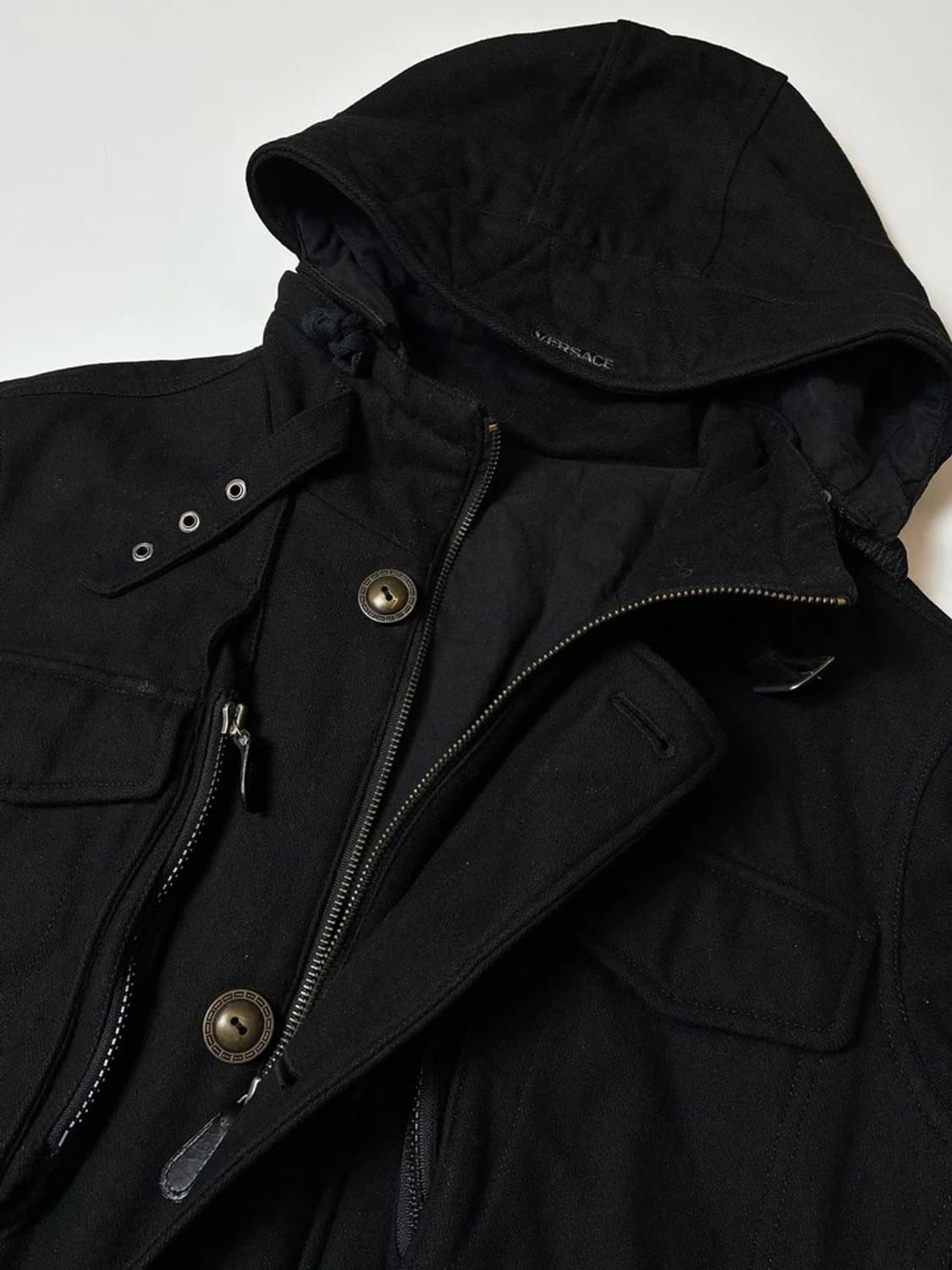 베르사체 00's 헤비코튼 유틸리티 N-2B 후디 자켓 PN8661 상품이미지3