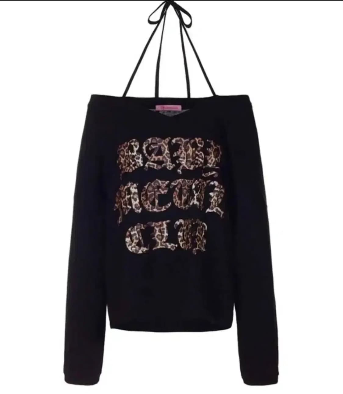 베이비메탈클럽 베메클 레오파드 로고 스트링티 상품이미지1