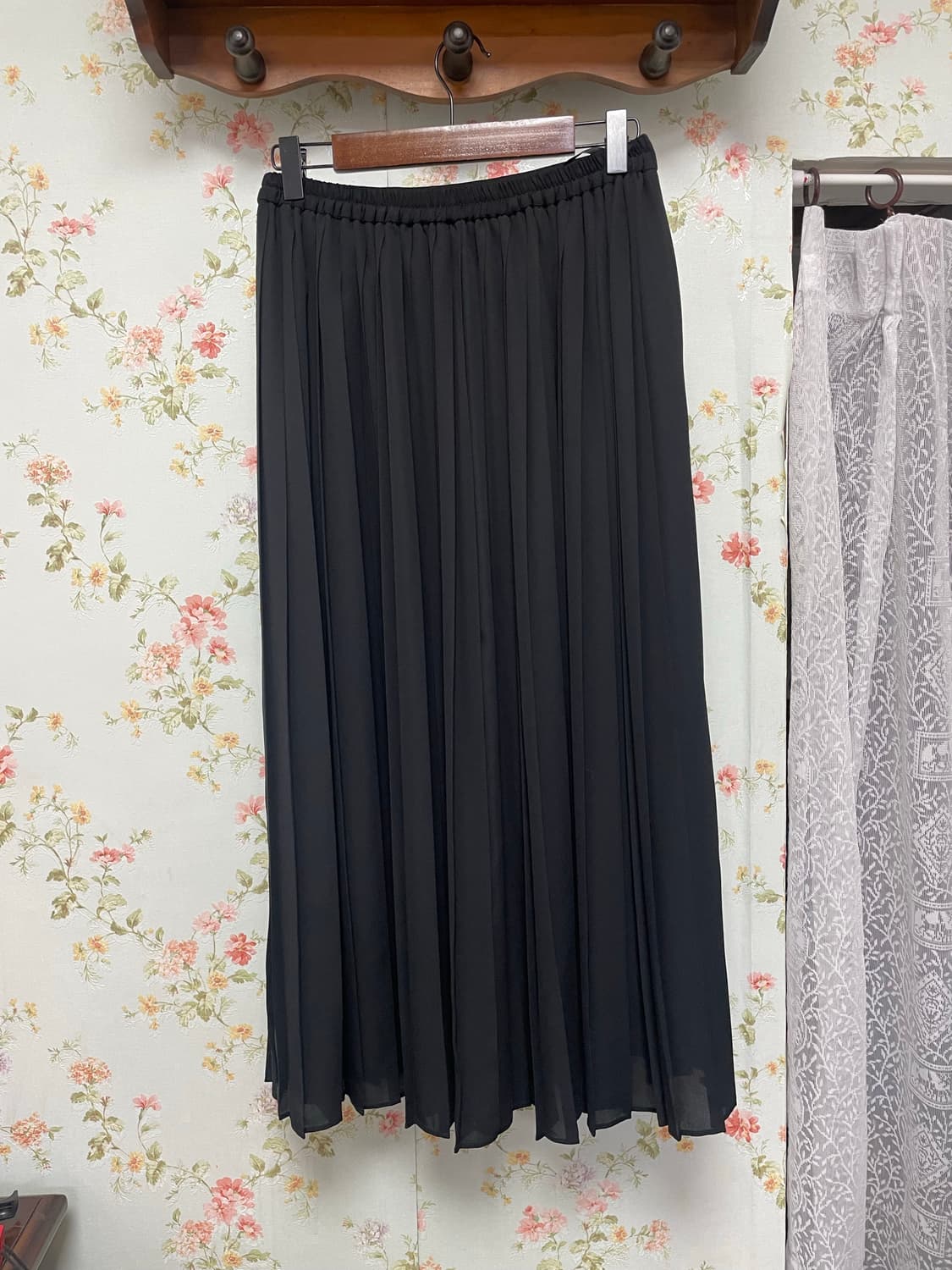 플리츠 롱스커트 상품이미지1