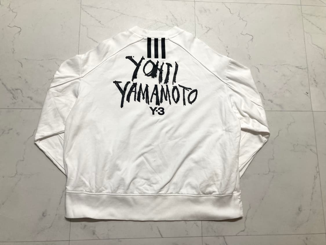 (거의 새것)아디다스 Y-3 19SS 백로고 맨투맨 100-105 상품이미지1