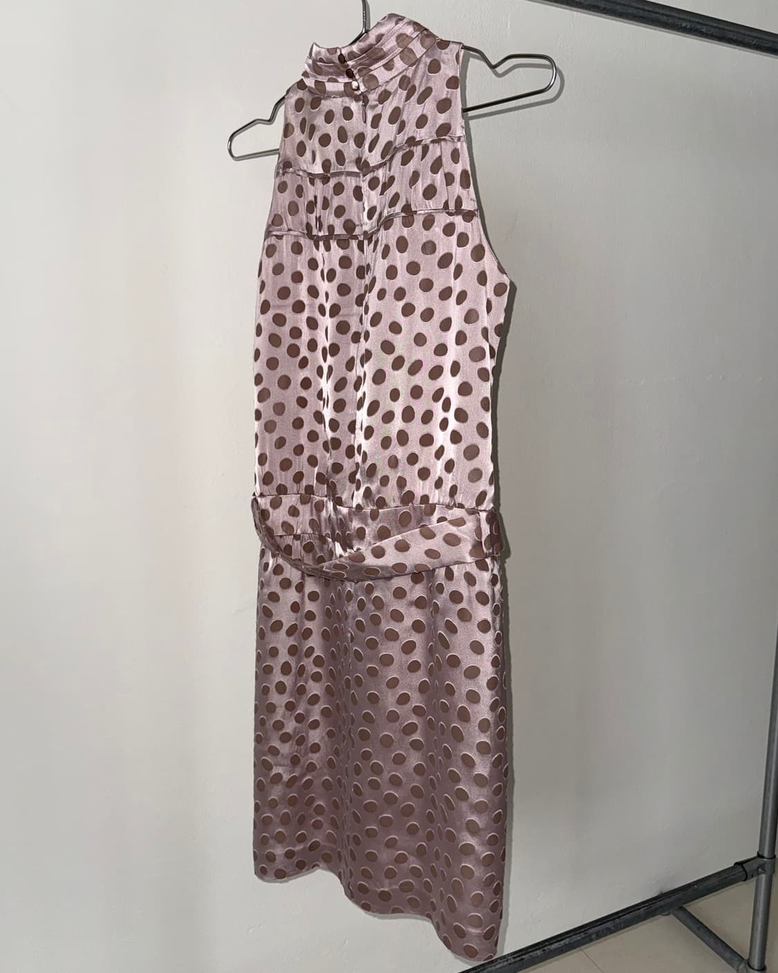빈티지 도트 원피스 상품이미지5