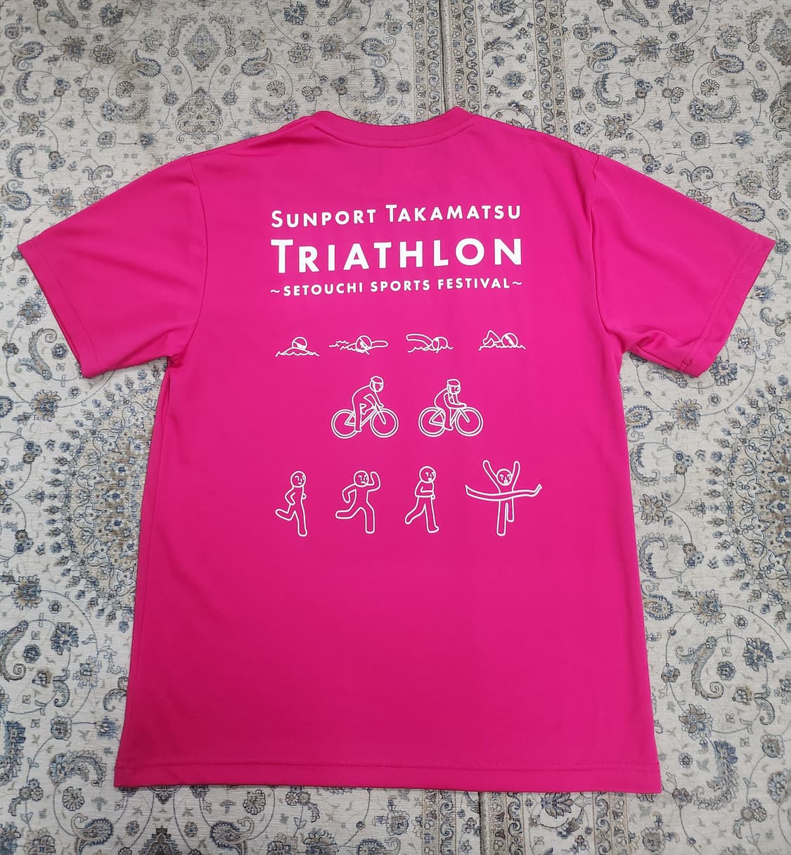 MIZUNO 미즈노 트라이애슬론 기능성티 L 상품이미지2