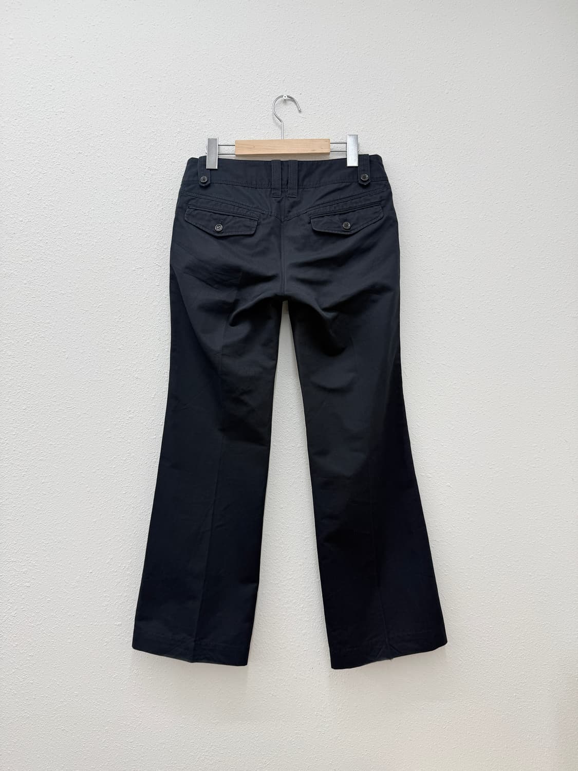 빈티지 MACPHEE 다크 네이비 로우라이즈 와이드 팬츠 상품이미지5