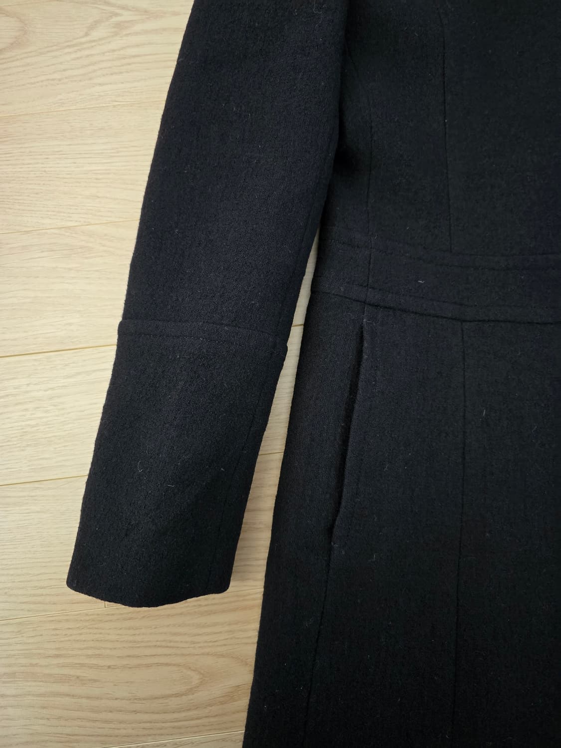 Maxmara 막스마라 울코트 블랙 S  상품이미지3