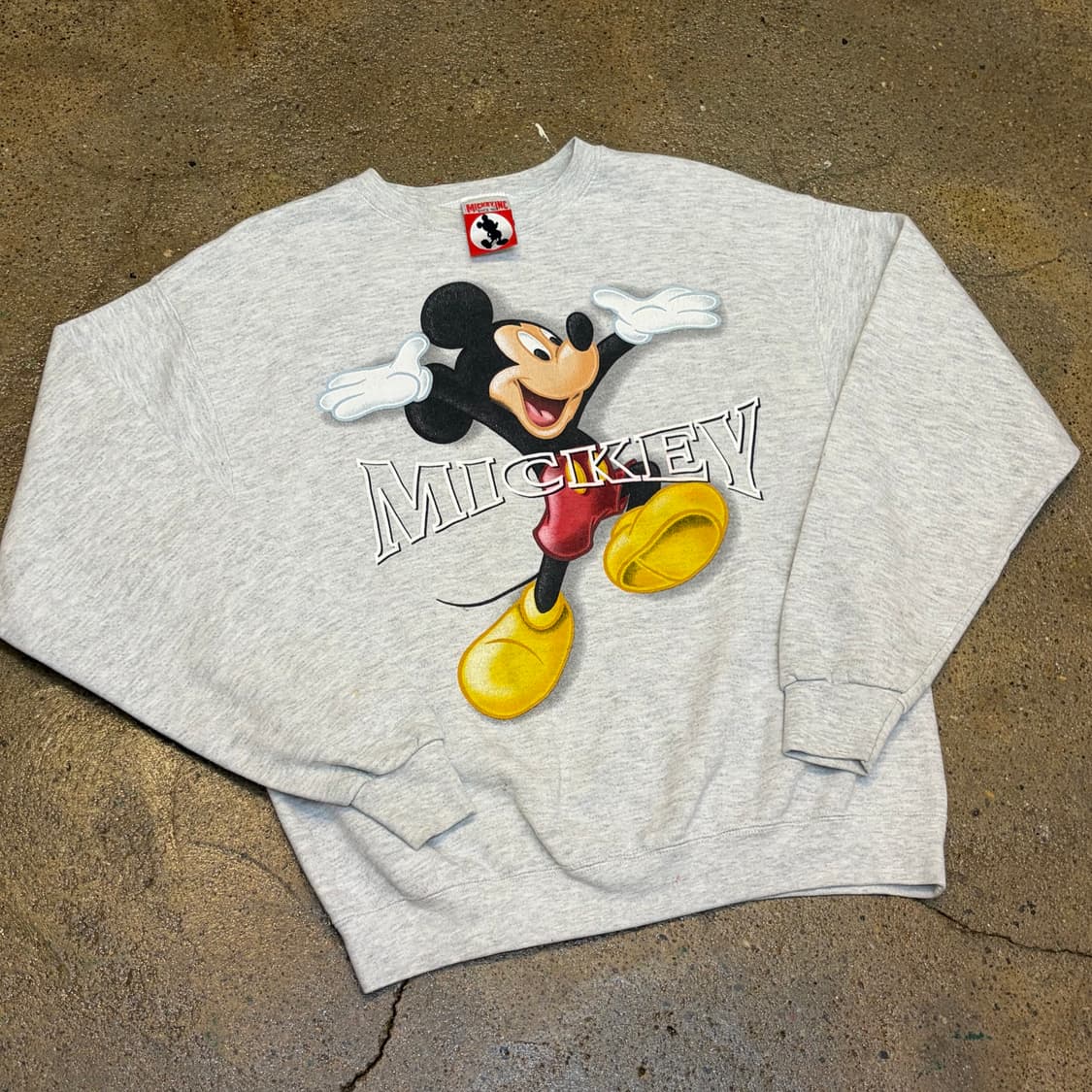 레어 90s 미국 빈티지 디즈니 미키마우스 맨투맨 상품이미지2