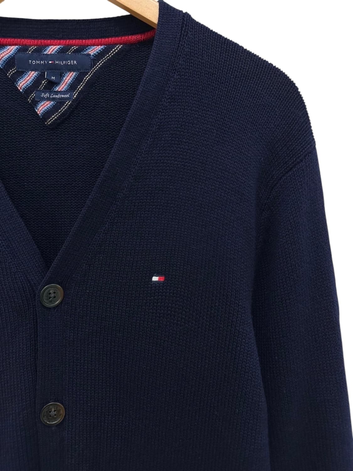 타미힐피거 울 가디건 네이비 (M) 상품이미지3