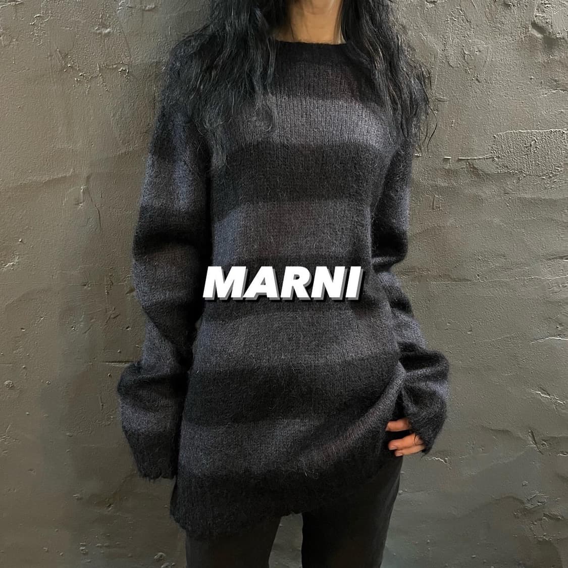 마르니 스트라이프 니트 상품이미지1