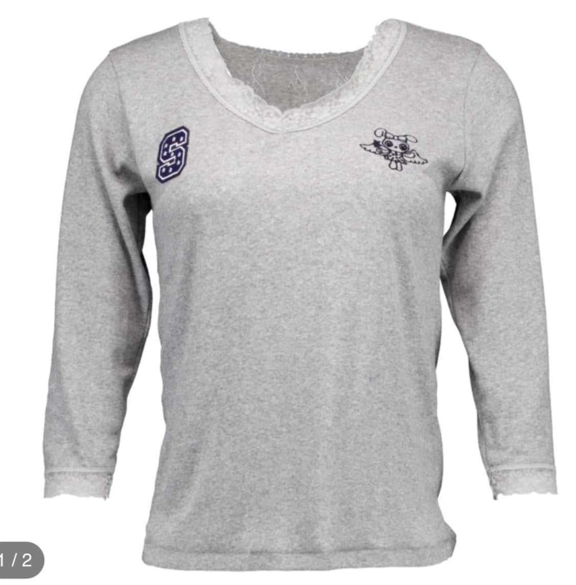 샬롬클럽 레이스탑 그레이 구해요 상품이미지1