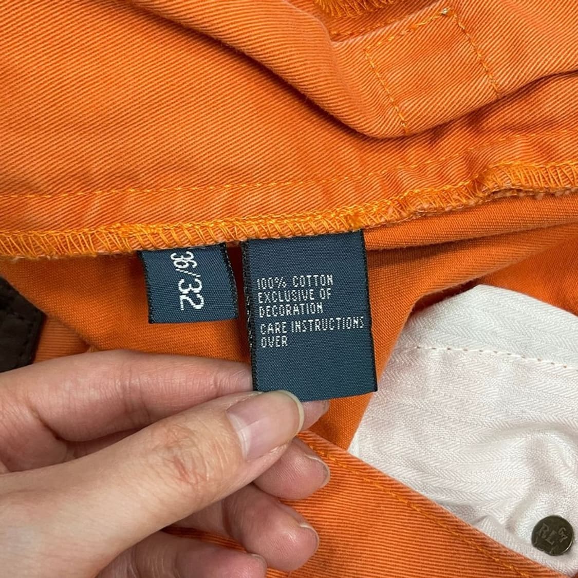 폴로 랄프 로렌 로고 자수 팬츠 v0117 상품이미지7