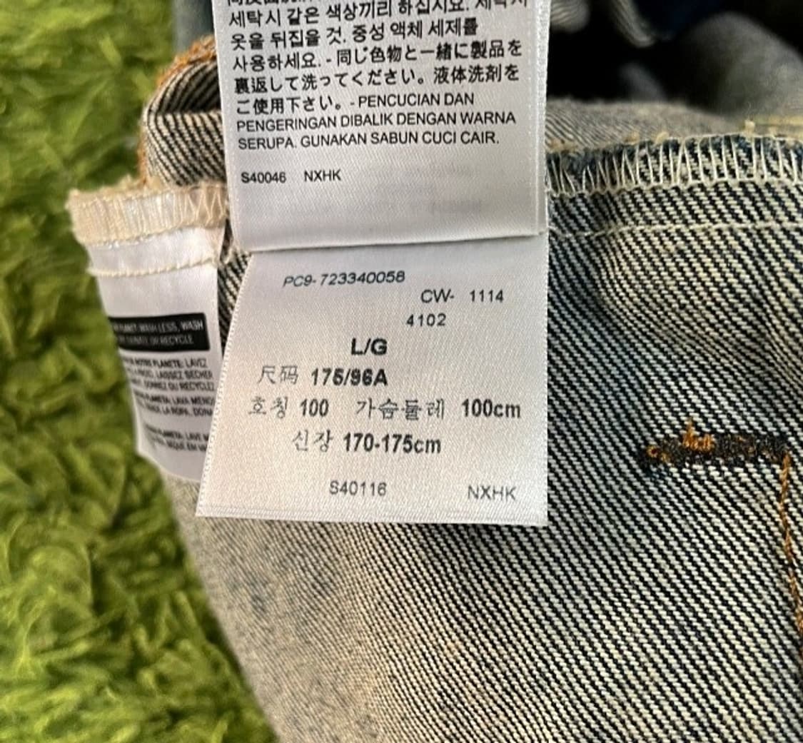 리바이스 데님 트러커 자켓 100/L 상품이미지5