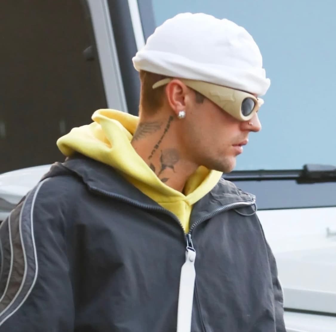 Skylrk 비니 헤일리그레이 스카이락 스카이라크 저스틴 비버 상품이미지3