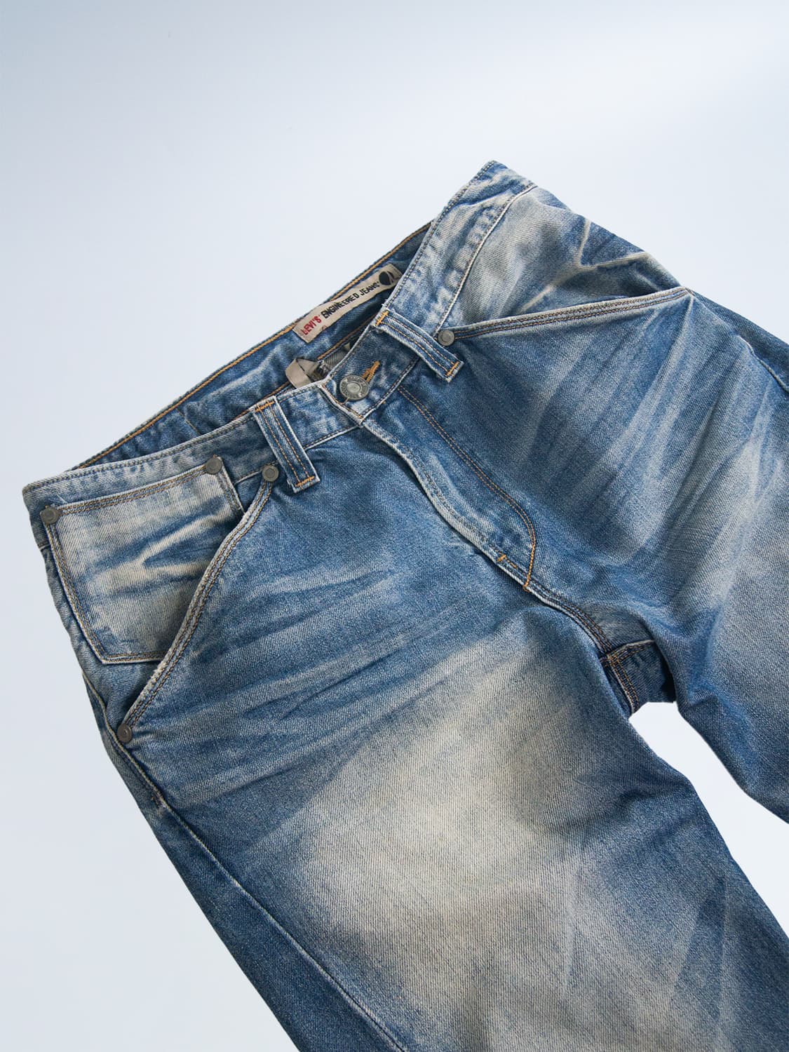 Levis (리바이스) 엔지니어드 커브드 데님 팬츠 상품이미지7