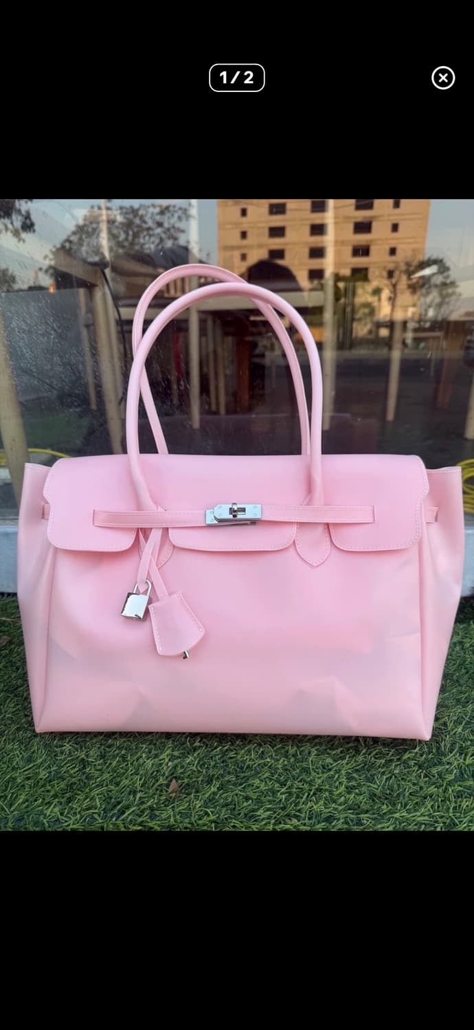 Jelly firkin bag (baby pink) 바로배송가능 상품이미지1