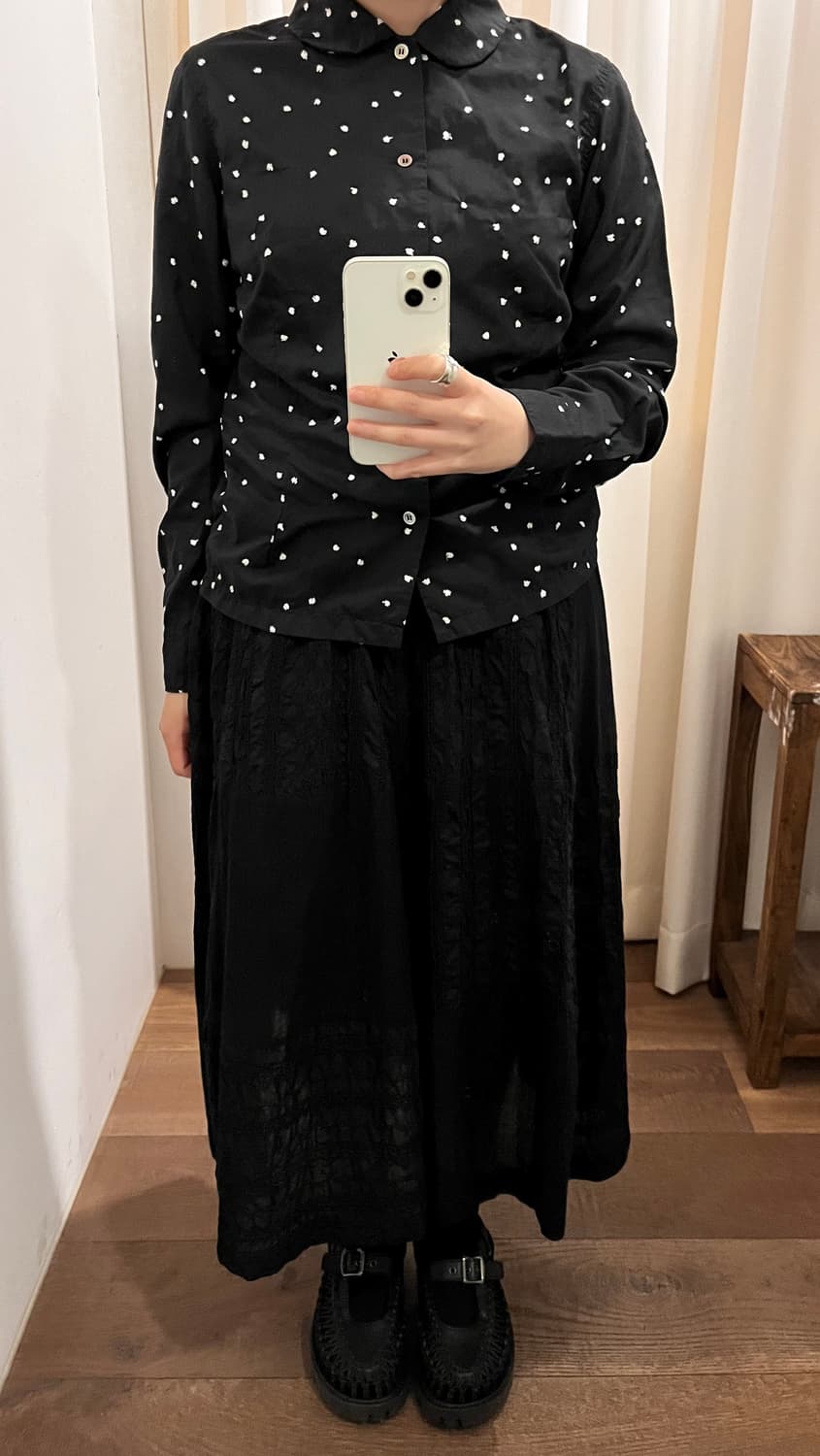 Needlepoint Detail Blouse 상품이미지9