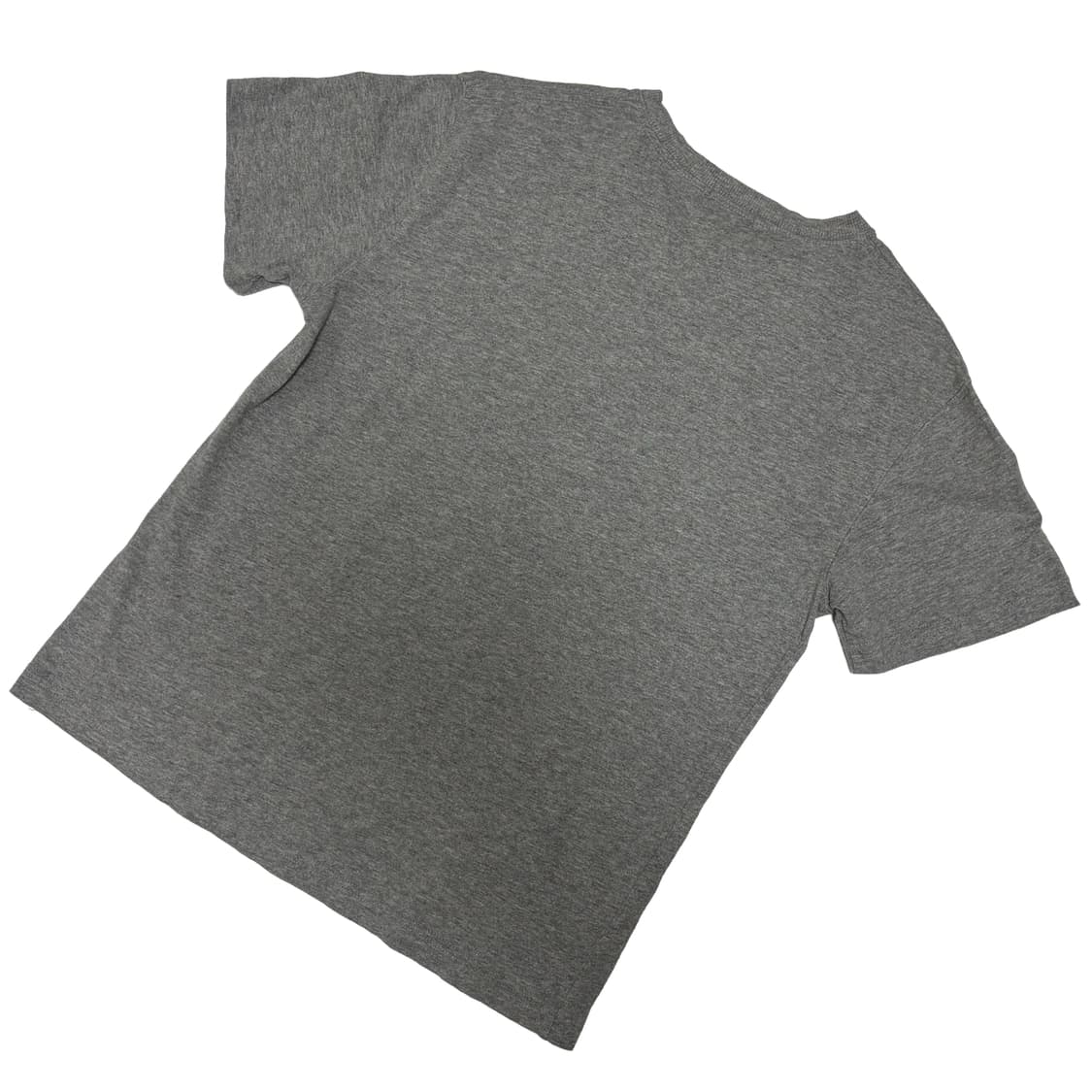 타이포그래피 헤더 그레이 반팔 티셔츠 상품이미지3