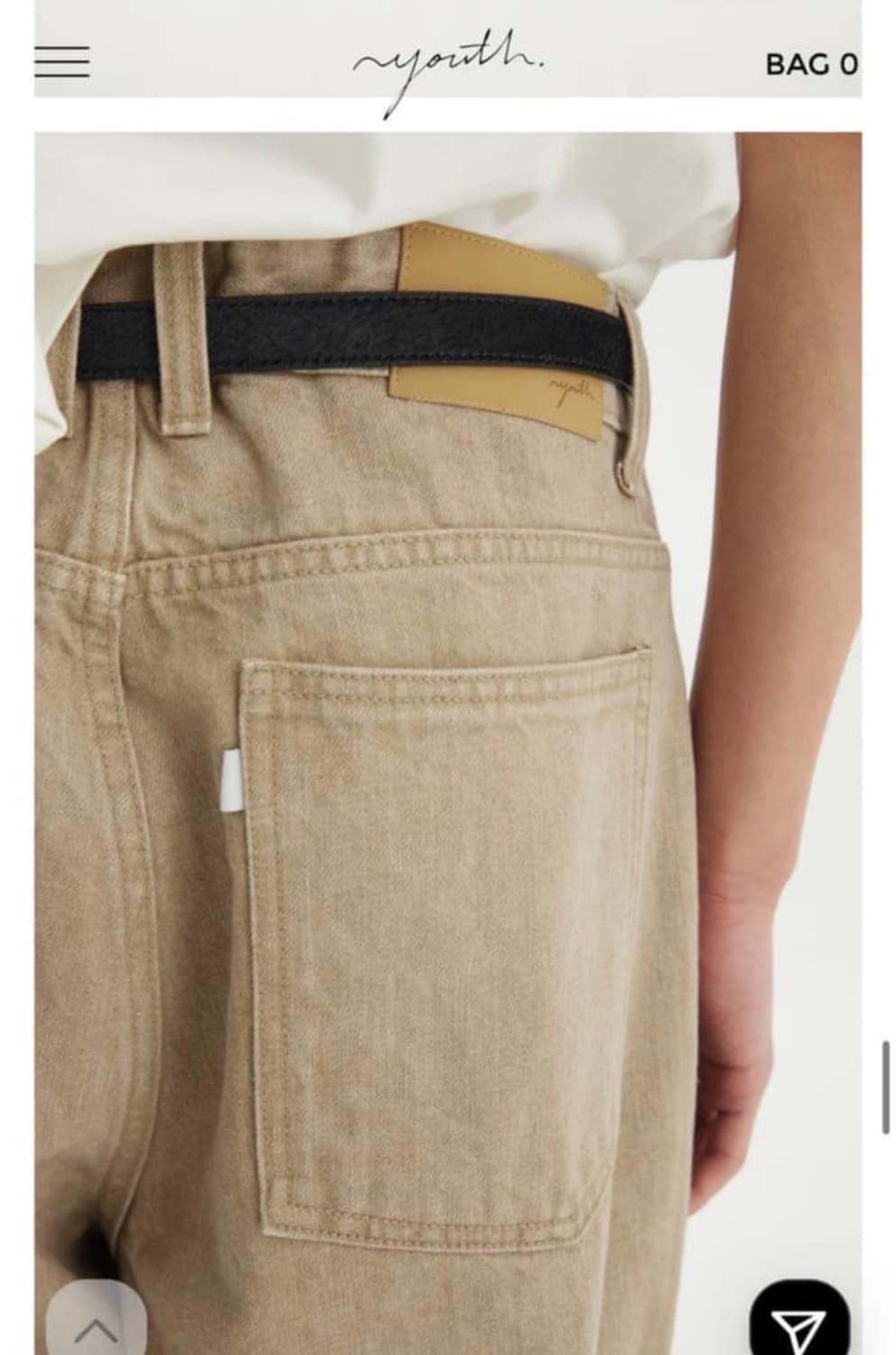 유스 와이드 데님 상품이미지4